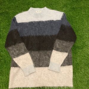 Acne Men's Crewneck Sweater - Black, Gray, Blue